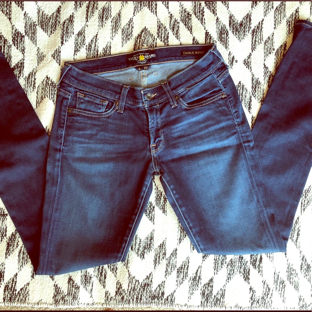 Lucky Brand Charlie Skinny Jean Size 4/27